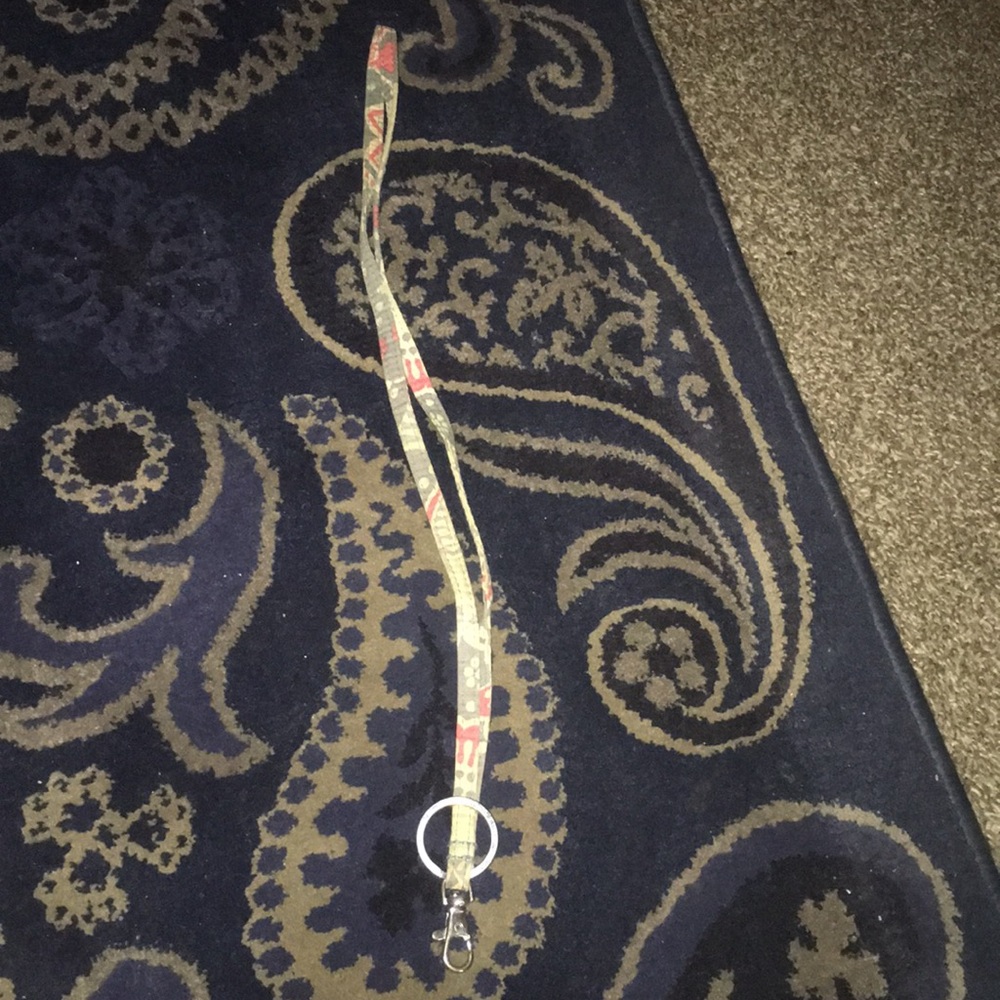 Vera Bradley lanyard